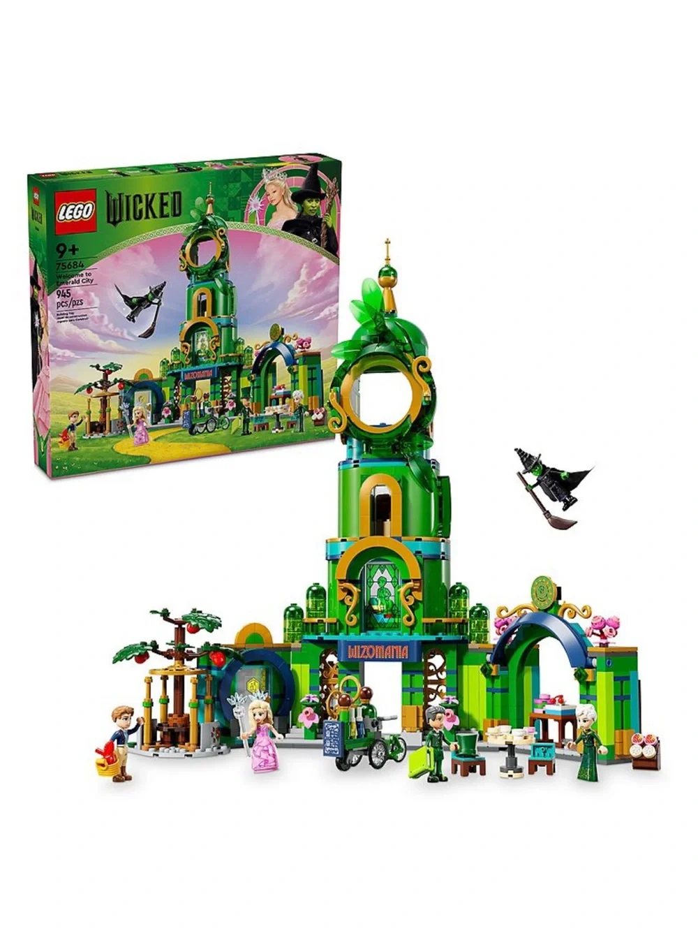 LEGO Wicked Welcome to Emerald City Playset - Green, Pink
